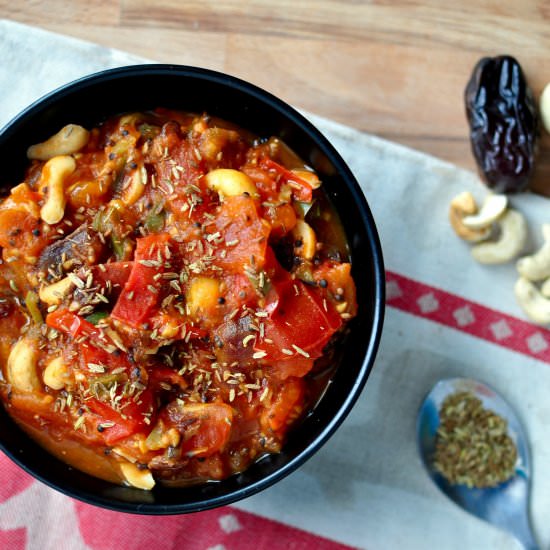 Cashew Date Tomato Chutney - Recipe photo by mysecondbreakfast