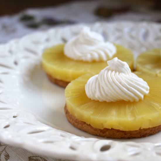 Pineapple and Cream Digestives - Recipe photo by christinascucina