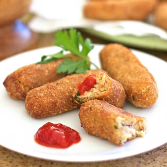 Leftover Turkey Croquettes - Recipe photo by bitsofumami