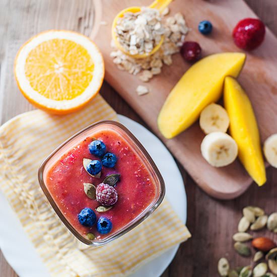 Orangju berry thirsty? - Recipe photo by healthsomeness