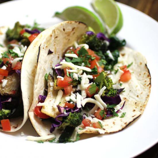 Loaded Veggie Fajita Taco - Recipe photo by susanstable