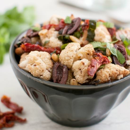 Italian Cauliflower - Recipe photo by The.Organic.Dietitian