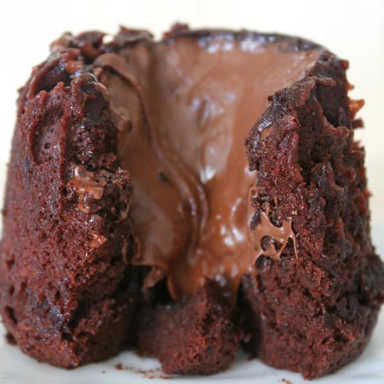 Nutella Lava Cake in a Cup - Recipe photo by Easy Peasy Creative Ideas