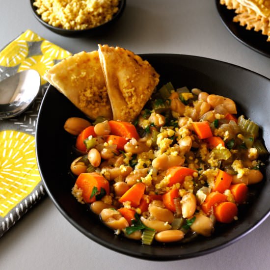 Cannellini soup - Recipe photo by Ordinary Vegan