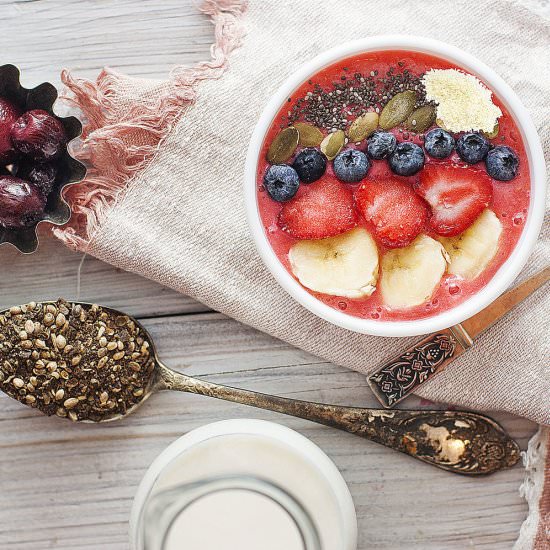 Colours of the Rainbow - Recipe photo by healthsomeness
