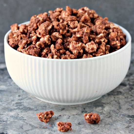 Nutella Popcorn - Recipe photo by FoodFanatical