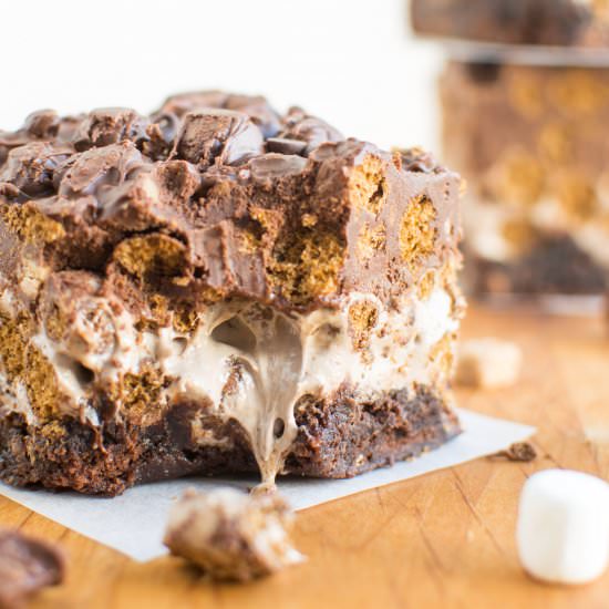 Ultimate Cocoa Krispies Brownies - Recipe photo by A baJillian Recipes