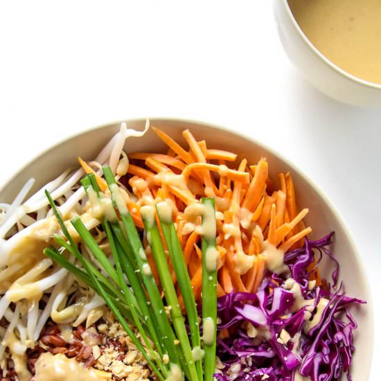 Thai-Style Buddha Bowl - Recipe photo by Leelalicious