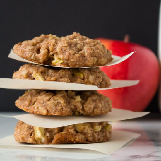 Apple Crumble Cookies - Recipe photo by cinnamonscribe
