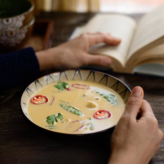 Tom Kha soup - Recipe photo by turmericnspice