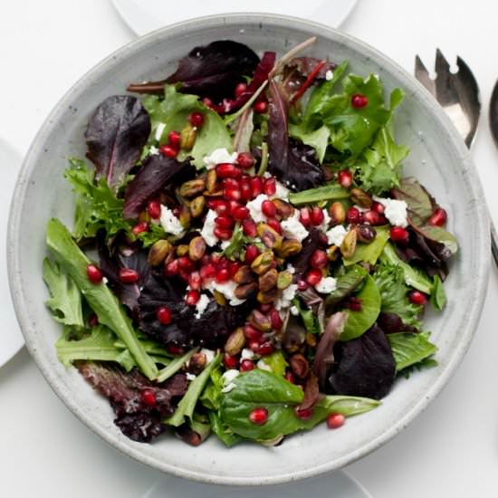 Pistachio and Pomegranate Salad - Recipe photo by libbyroach