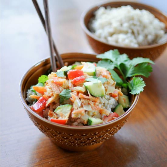 The Easiest Thai Curry - Recipe photo by teaspoonliving