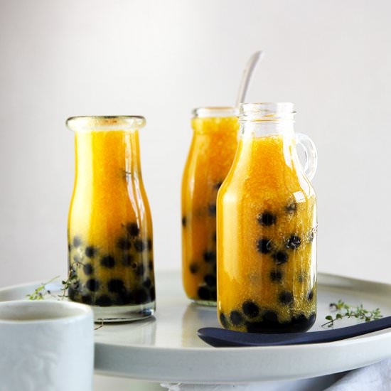 Mango-Rooibos Bubble Tea - Recipe photo by littlebigh
