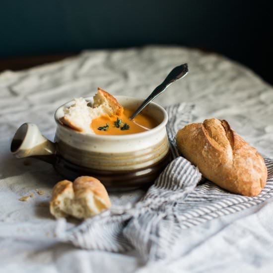Vegetaran Tomato Bisque - Recipe photo by bgrahamphoto