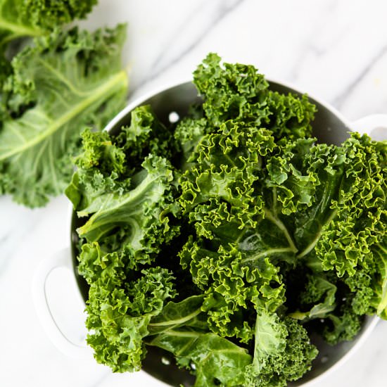 How to Freeze Kale - Recipe photo by goodlifeeats