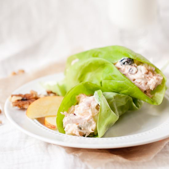 Waldorf Chicken Salad Wraps - Recipe photo by foodsofourlives