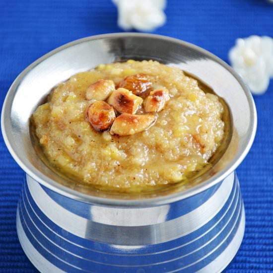 Broken Wheat Sweet Pongal - Recipe photo by 7aumsuvai