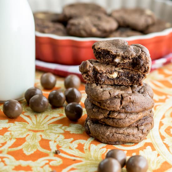 Malteaser Cookies - Recipe photo by JoJoNookAndCranny