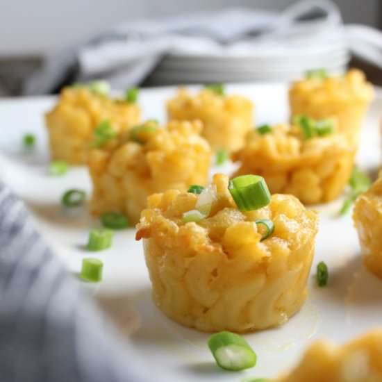 Mac N Cheese Bites - Recipe photo by HollyatTasteAndSee
