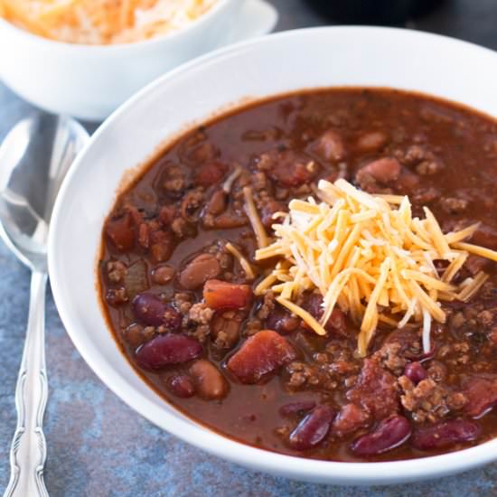 Black Porter Chili - Recipe photo by cakenknife