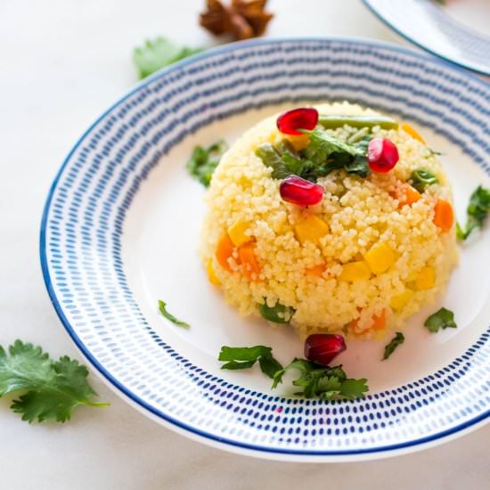 Vegetable Couscous Pilaf - Recipe photo by easybabymeals