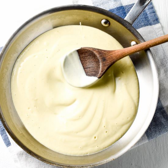 Dreamy Vegan Cauliflower Alfredo - Recipe photo by The Endless Meal