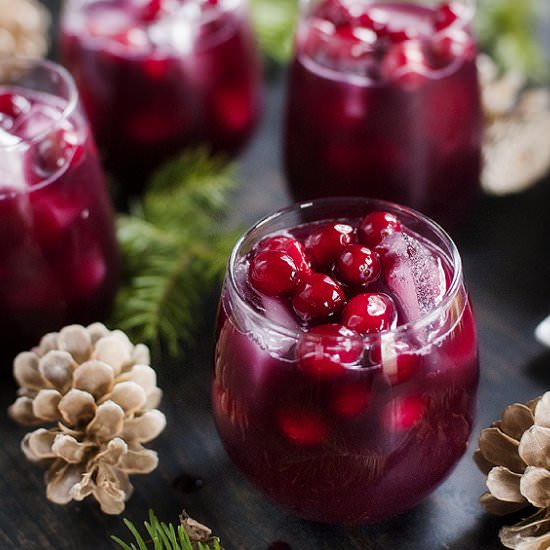 Christmas Sangria - Recipe photo by pretty plain janes