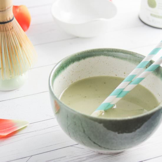 Matcha Latte - Recipe photo by honestlyfitness