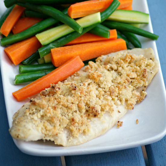 Healthy Macadamia Crusted Fish - Recipe photo by SouthernInLaw