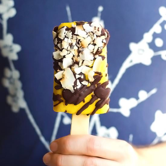 Mango and Coconut Creamsicles - Recipe photo by homespun capers