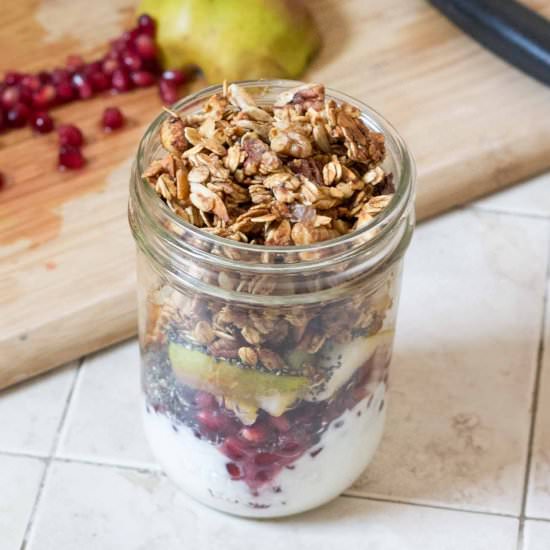 Make-Ahead Breakfast Yogurt Parfait - Recipe photo by ohsheswooned