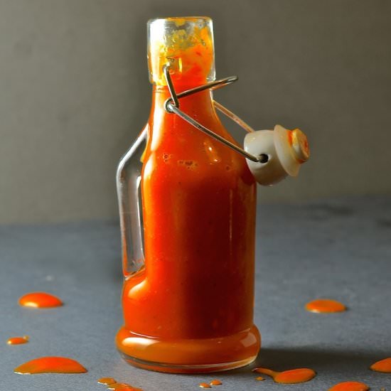 Fiery Habanero Hot Sauce - Recipe photo by AVirtualVegan