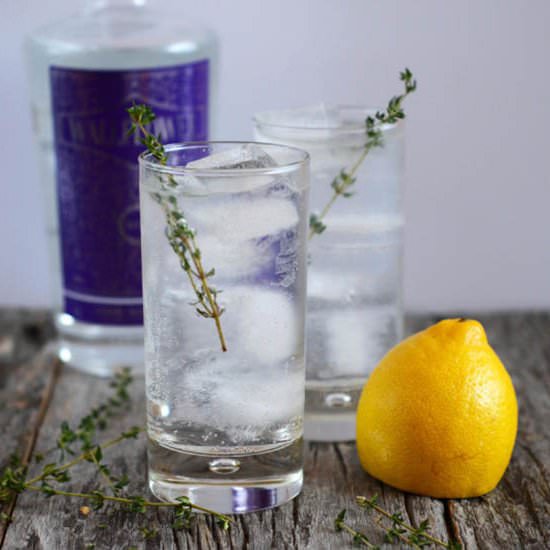 Thyme of Your Life Cocktail - Recipe photo by ALifeWellConsumed