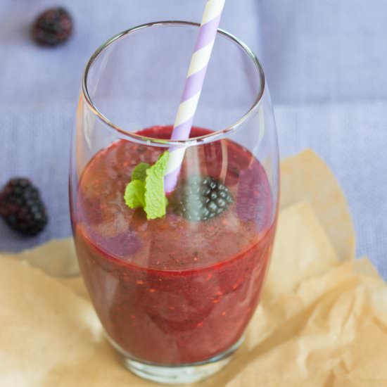 Blackberry Medley Smoothie - Recipe photo by foodandfitnessalways
