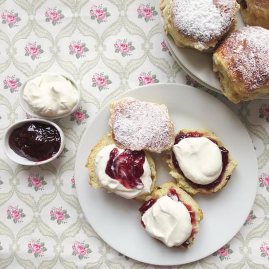 Lemonade Scones - Recipe photo by whatsarahbakes