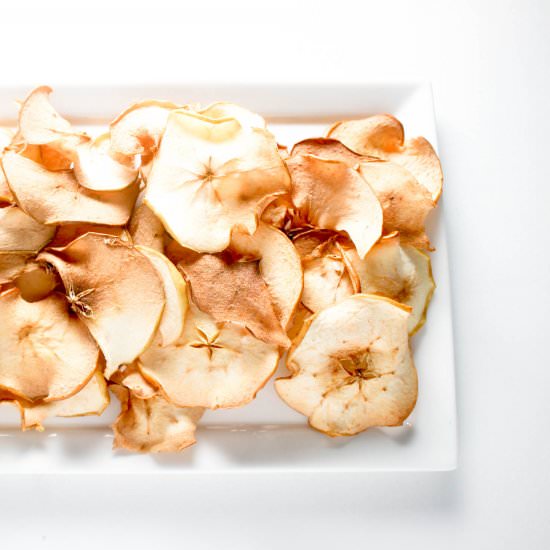 Baked Apple Chips - Recipe photo by Diverse Dinners