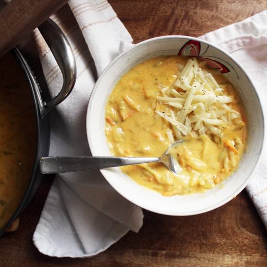 Quick Broccoli Cheddar Soup - Recipe photo by FunnyLoveLindsay