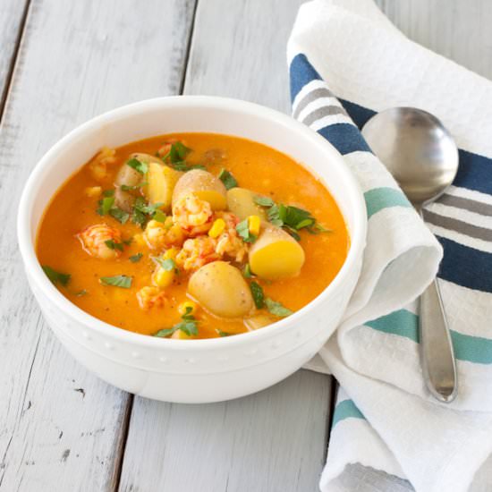 Langostino chowder - Recipe photo by reciperenovator