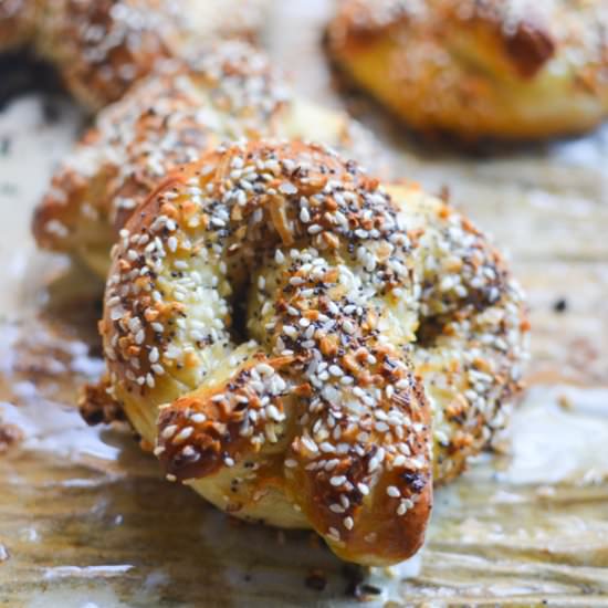 Everything Soft Pretzels - Recipe photo by warmvanillasugar