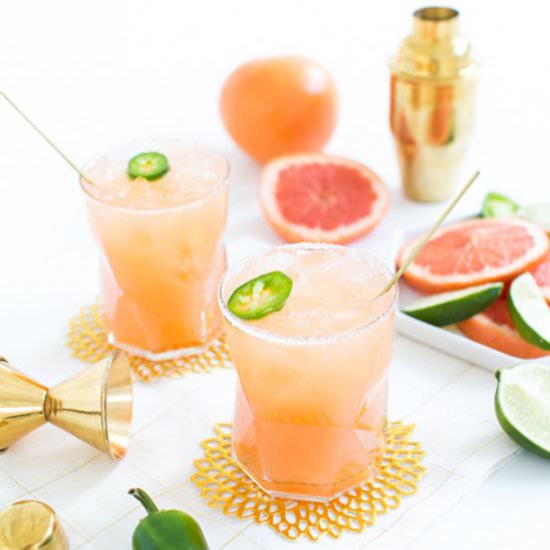 Spicy Paloma Recipe - Recipe photo by SugarAndCloth