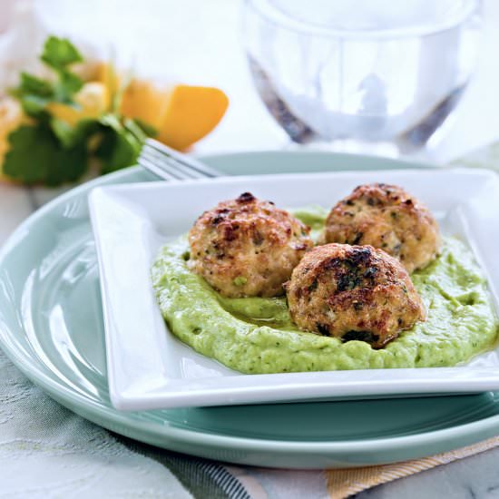 Greek Chicken Meatballs - Recipe photo by ourapronstrings