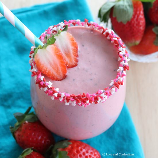 Overnight PB&J Smoothie - Recipe photo by love-confections