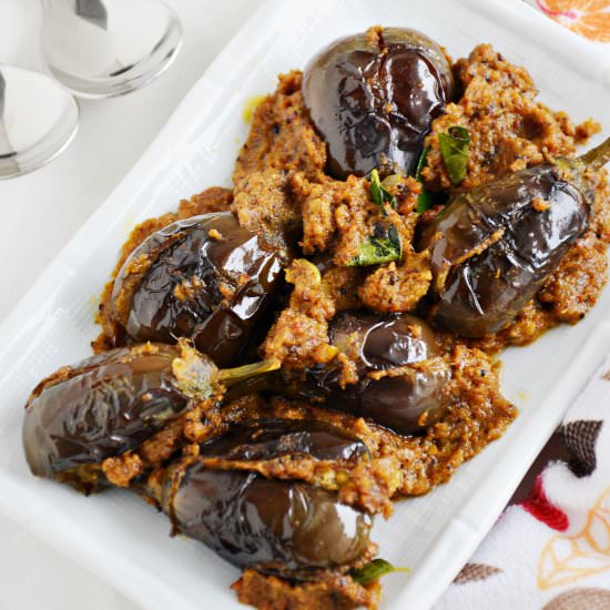 Stuffed Brinjal Fry - Recipe photo by 7aumsuvai