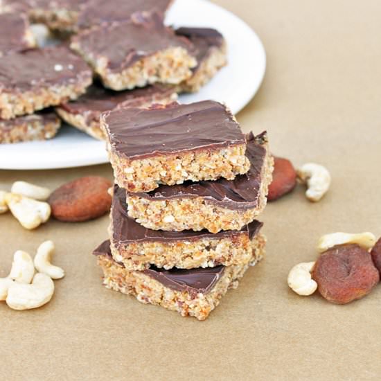 (No Bake) Apricot Energy Bars - Recipe photo by FlapJacked