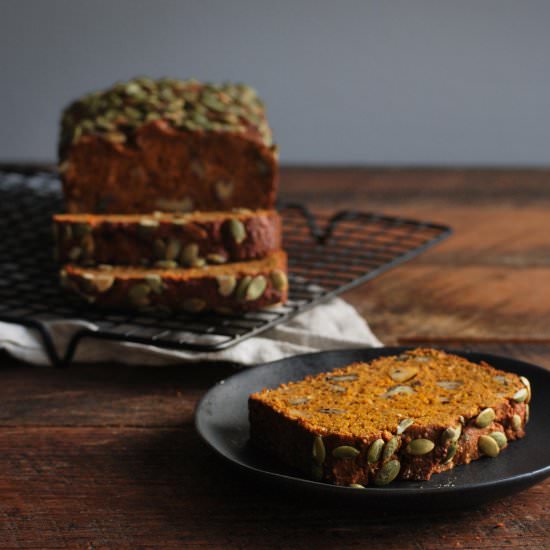 Red Kuri Squash Sweet Bread - Recipe photo by drumbeets