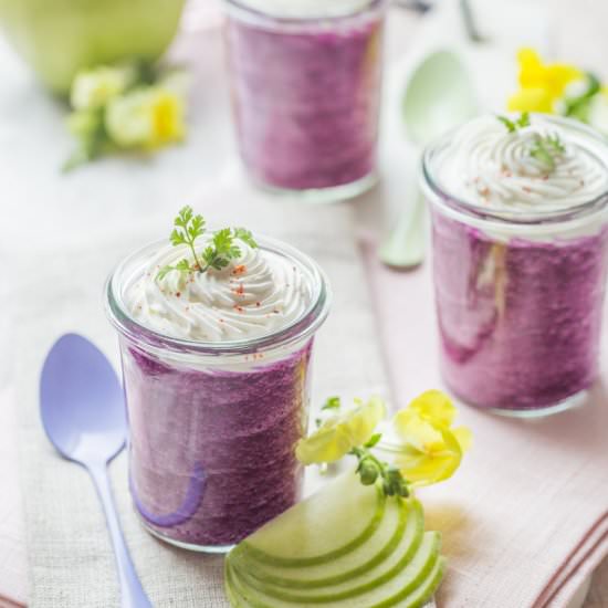 Red Cabbage & Granny Smoothie - Recipe photo by Cuisine Addict