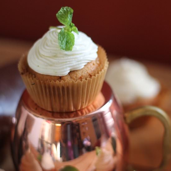 Moscow Mule Cupcakes - Recipe photo by forkingup