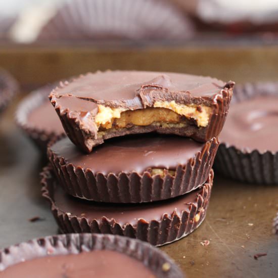 Vegan Peanut Butter Cups - Recipe photo by nurturemygut