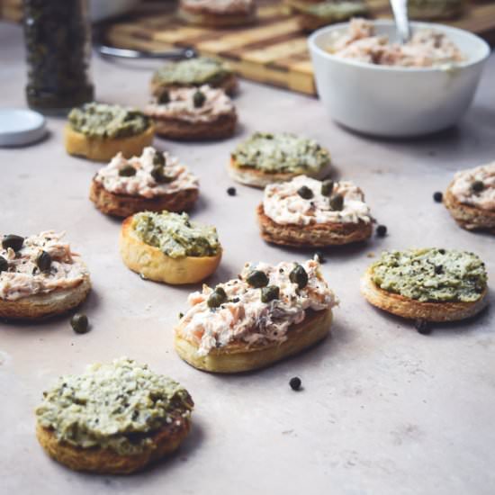 Crostini 2 Ways - Recipe photo by Gringalicious