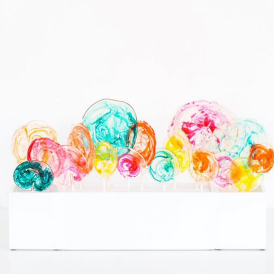 DIY Spiked Lollipops - Recipe photo by SugarAndCloth